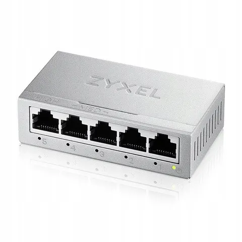 Switch Zyxel GS-105B V5 5xGbE Mini – zdjęcie 3
