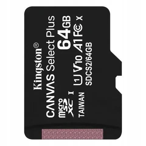 Kingston micro Sd XC 64 Gb Uhs-i SDCS2 Canvas Plus – zdjęcie 2