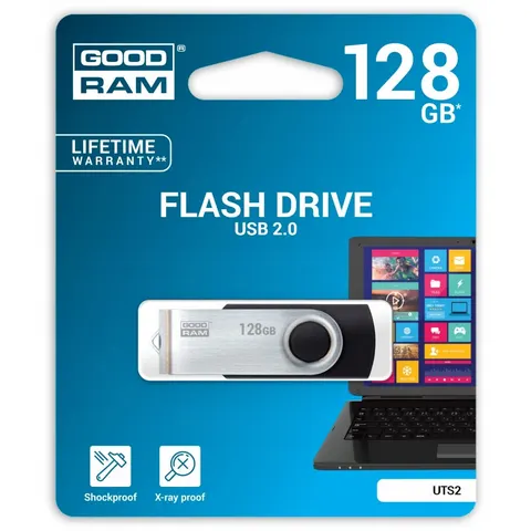 Goodram Pendrive Goodram UTS2 128GB Usb 2.0 Black – zdjęcie 4