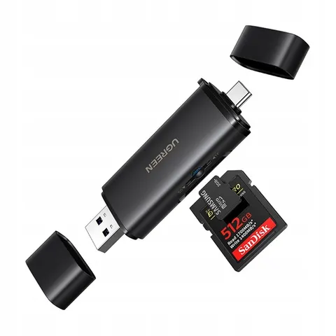 Czytnik kart Ugreen CM803 Usb-c/usb-a Sd+tf – zdjęcie 3