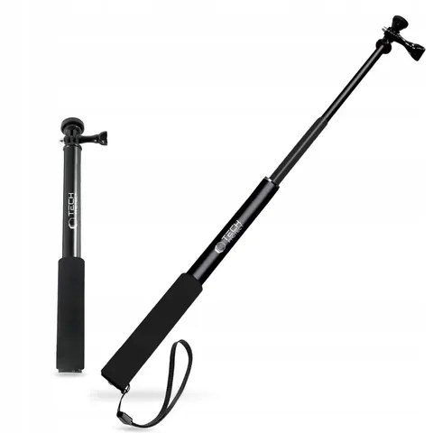 Tech-protect Monopad Selfiestick Gopro/ Dji Black GA100 – zdjęcie 5