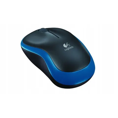 Mysz bezprzewodowa Logitech M185, niebieska – zdjęcie 4