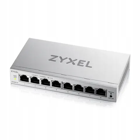 Switch Zyxel GS1200-8 v3 8xGbE Web Smart – zdjęcie 2
