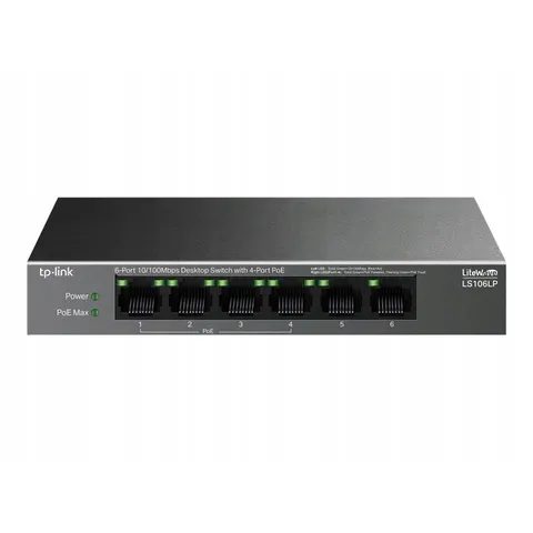 Switch TP-Link LS106LP – zdjęcie 2