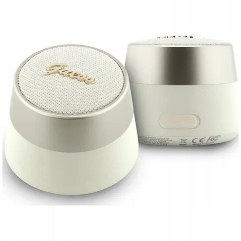 Głośnik Bluetooth Guess 5W Script Metal Logo złoty – zdjęcie 2