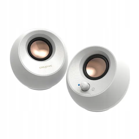 Creative Labs Głośniki Pebble v3 białe – zdjęcie 3