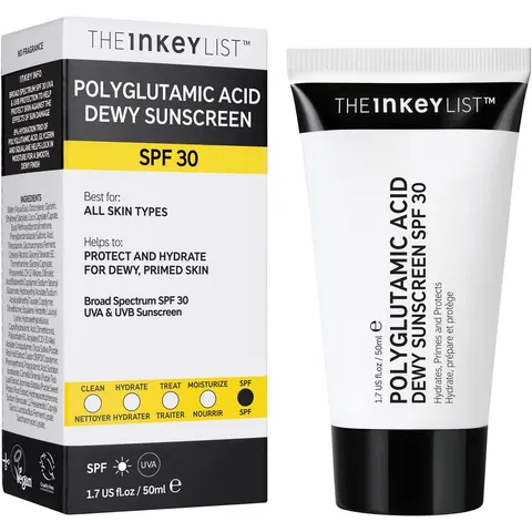 The INKEY List Polyglutamic Acid Dewy Sunscreen SPF30 50ml – image 2