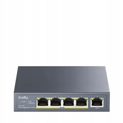 Switch Cudy GS1005P – zdjęcie 3