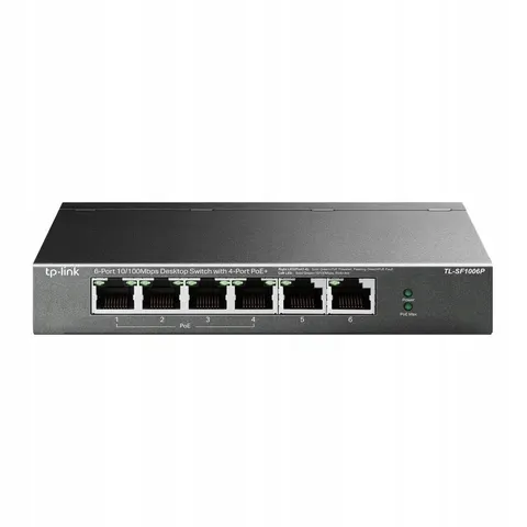 Switch TP-Link TL-SF1006P – zdjęcie 3