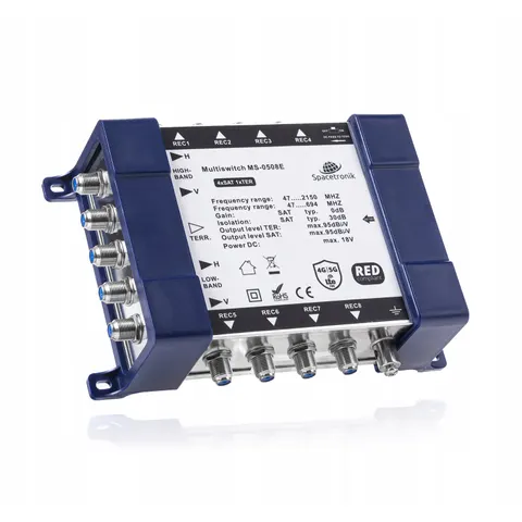 Multiswitch 5/8 Spacetronik E-Series MS-0508E – zdjęcie 2