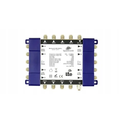 Multiswitch Spacetronik Pro Series MS-0508CL 5/8C – zdjęcie 2