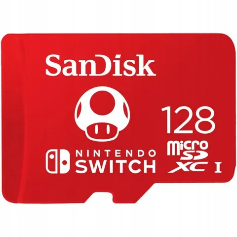 Sandisk Nintendo Switch micro Sd XC 128 Gb V30 A1 – zdjęcie 3