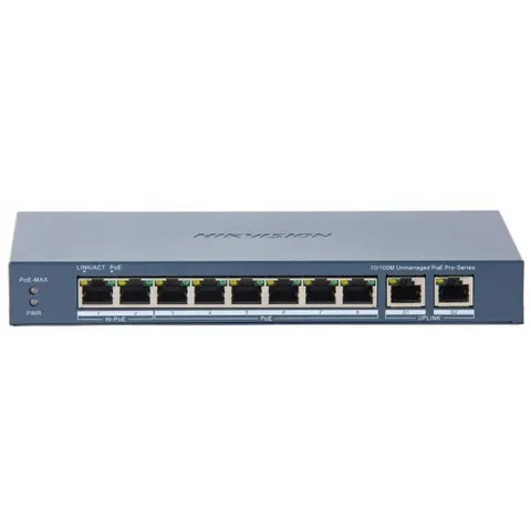 Switch Hikvision DS-3E0310HP-E(C) – zdjęcie 3