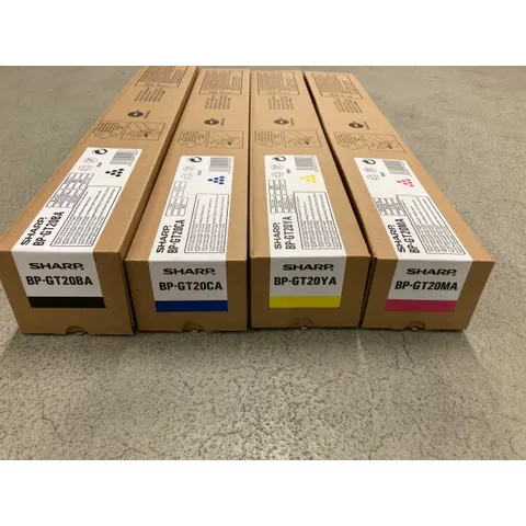 Toner Sharp BP-GT20CA cyjanowy – zdjęcie 2