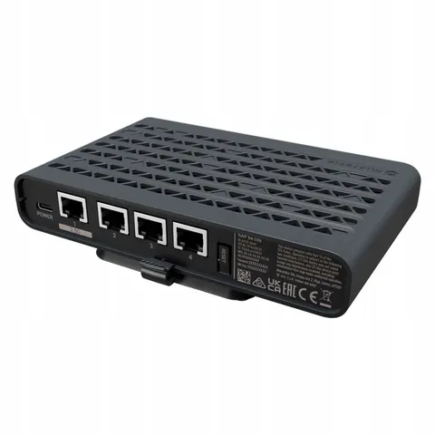 Router MikroTik hAP be lite (A42G-HbeP) – zdjęcie 2