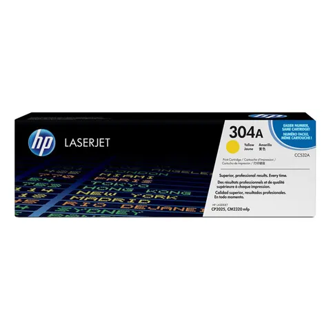 Toner Hp CC532A żółty (żółty) – zdjęcie 2