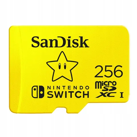 Sandisk Nintendo Switch micro Sd XC 256 Gb V30 A1 – zdjęcie 2