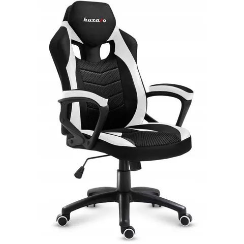 Fotel gamingowy Huzaro Force 2.5 White Mesh – zdjęcie 2