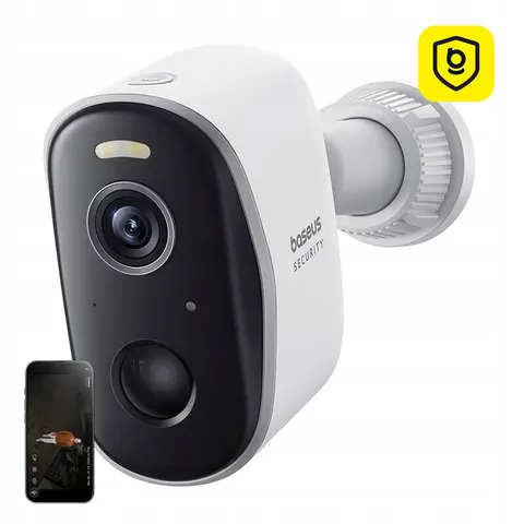 Kamera zewnętrzna Baseus Security N1 2K biała – zdjęcie 2