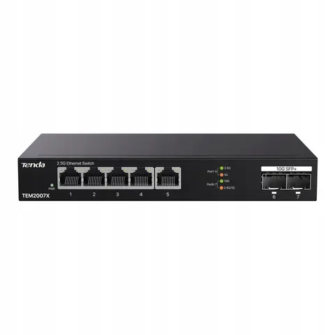 Switch Tenda TEM2007X – zdjęcie 3