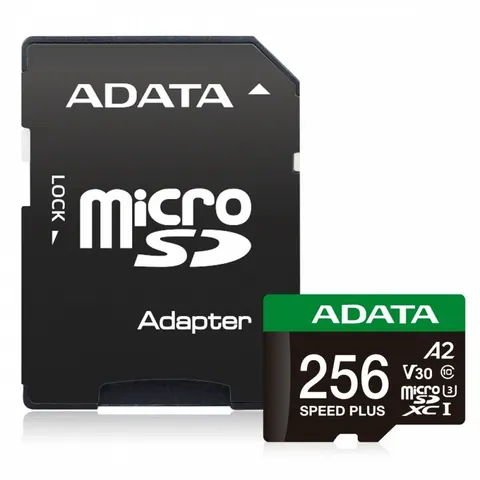 Adata Speed Plus MicroSDXC 256 Gb Class 3 UHS-I/U3 A2 V30 – zdjęcie 3