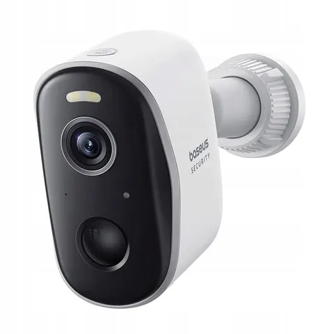 Zewnętrzna kamera Baseus Security N1 Plus 2K biała – zdjęcie 2