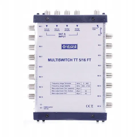 Multiswitch Tt 5/16 Telmor końcowy – zdjęcie 2
