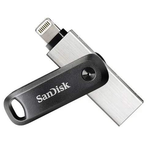 Sandisk 256 Gb iXpand Go Pendrive Usb 3+LIGHTNING – zdjęcie 3
