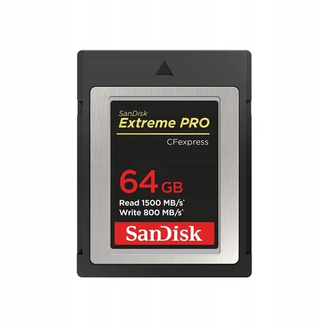 Karta Sd CFexpress Flash 64GB SanDisk Extreme Pro – zdjęcie 2