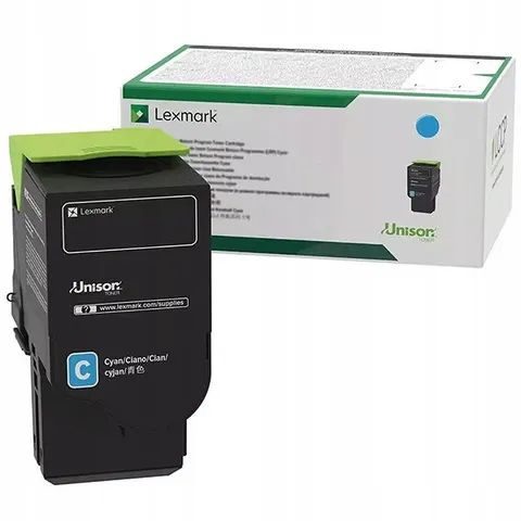 Toner Lexmark 75M20C0 niebieski (cyjan) – zdjęcie 2