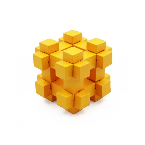 Mini Rainbow 3D Puzzle Pink – image 2
