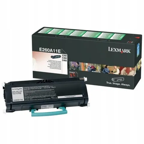 Toner Lexmark E260A11E czarny (black) – zdjęcie 2
