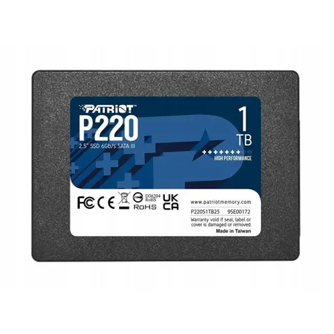 Ssd Patriot P220 1TB Sata 2,5" – zdjęcie 3