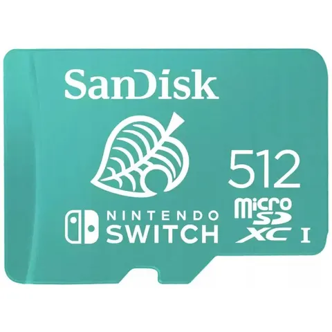Sandisk Nintendo Switch micro Sd XC 512 Gb V30 A1 – zdjęcie 4