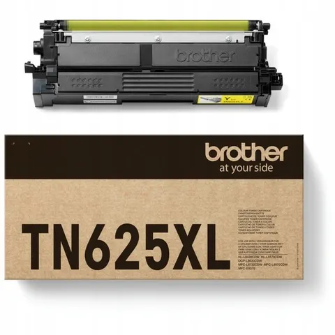Żółty toner Brother TN625XLY – zdjęcie 2