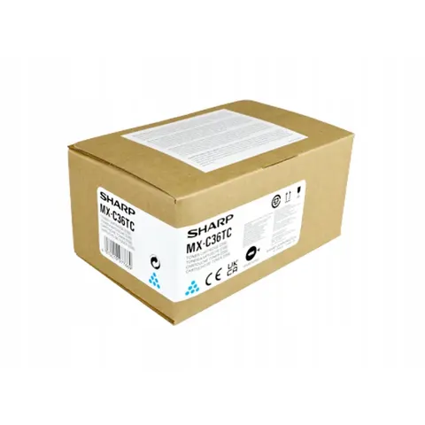 Toner Sharp MXC36TC MX-C36TC niebieski (cyan) – zdjęcie 2