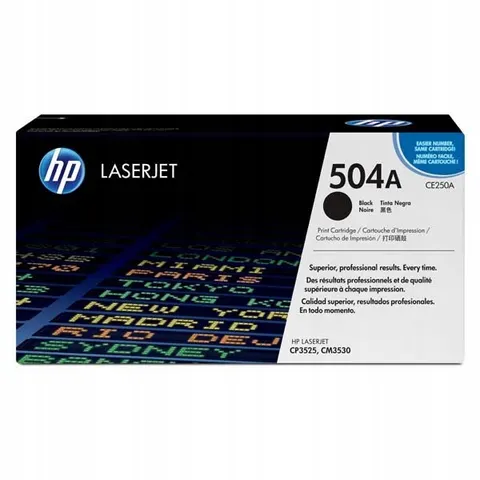 Toner Hp 504A CE250A czarny (black) – zdjęcie 2