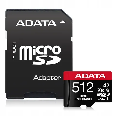 Adata MicroSDXC 512 Gb Class 10 UHS-I/U3 A2 V30 – zdjęcie 2