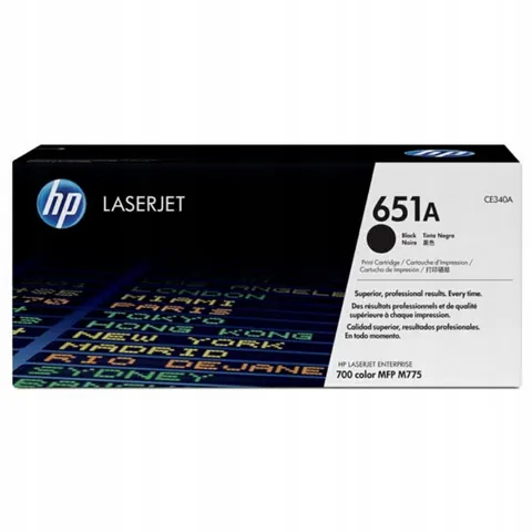 Toner Hp 651A CE340A czarny (black) – zdjęcie 2