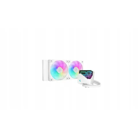 Deepcool Liquid Cpu cooler LT240 Wh Argb Intel, Amd – zdjęcie 3