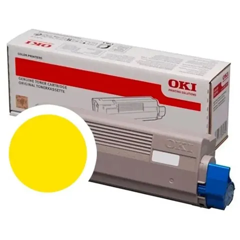Toner Oki 46861305 żółty – zdjęcie 2