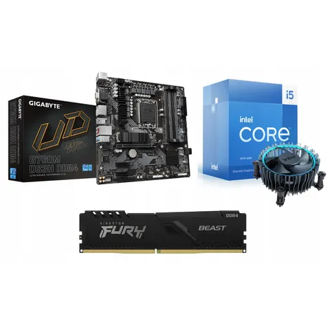 Zestaw Intel i5-12400F Gigabyte B760M – zdjęcie 4