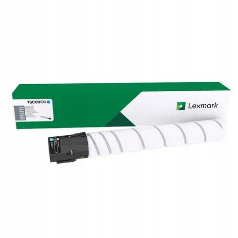 Toner Lexmark 76C00C0 niebieski (cyan) – zdjęcie 2