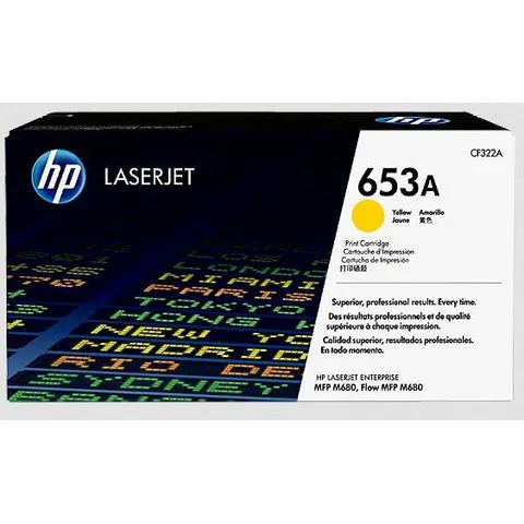 Toner Hp 653A CF322A żółty – zdjęcie 2