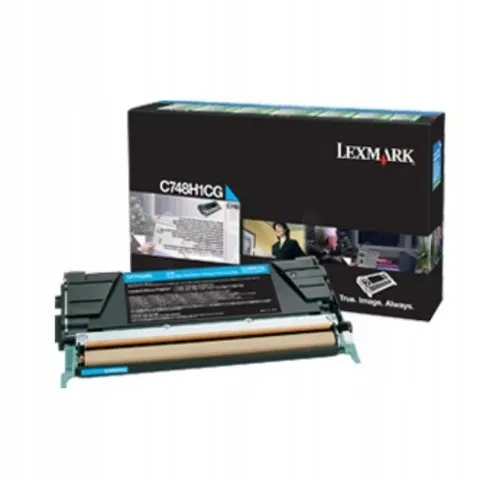 Toner Lexmark C73CG niebieski (cyan) – zdjęcie 2