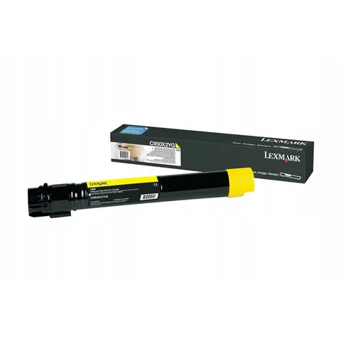 Toner Yellow Lexmark C950 (C950X2YG) – zdjęcie 2