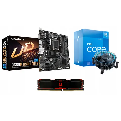 Zestaw Intel i5-12400F Gigabyte B760M – zdjęcie 3