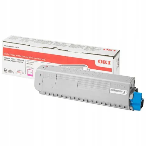 Toner Oki 46861306 czerwony (magenta) – zdjęcie 2
