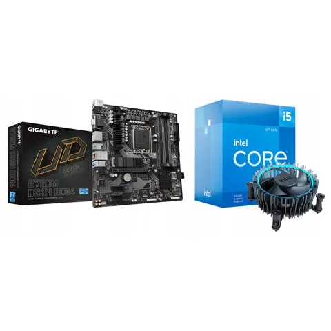 Zestaw Intel i5-12400F Gigabyte B760M – zdjęcie 2