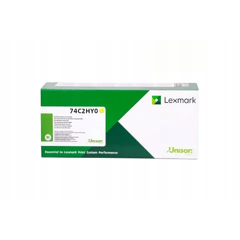 Toner Yellow Lexmark CS725 (74C2HY0) – zdjęcie 3